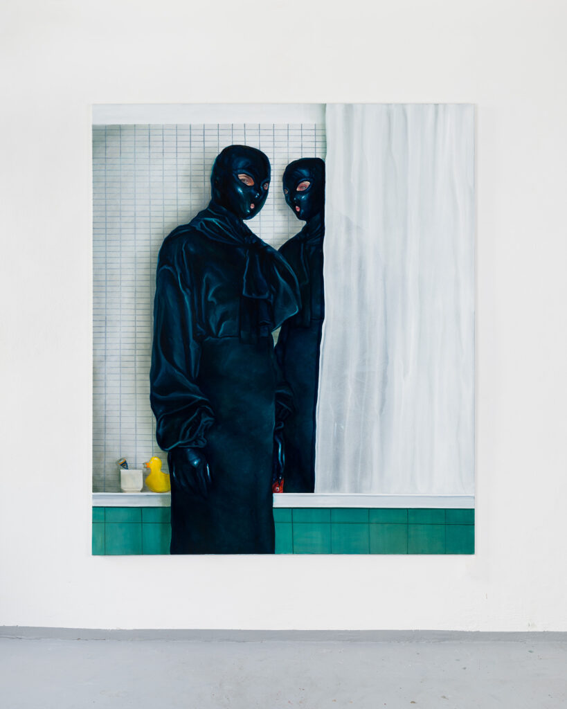 17)FILIP KŮRKA Kachnička pro Charona / A Duckie for Charon 2025, olej na plátně / oil on canvas Aarnio Art a.s. 